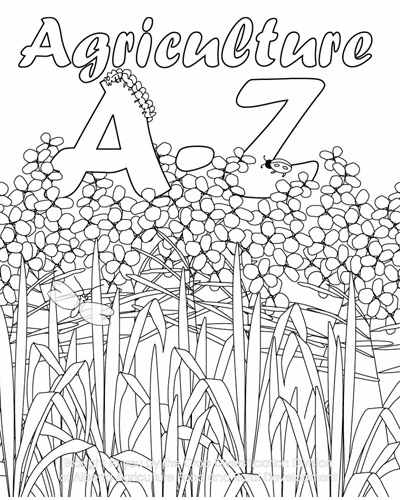 Agriculture A - Z - a Colouring Book