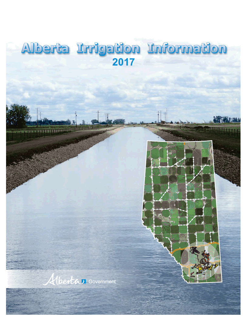 2016 Alberta Irrigation Information Booklet