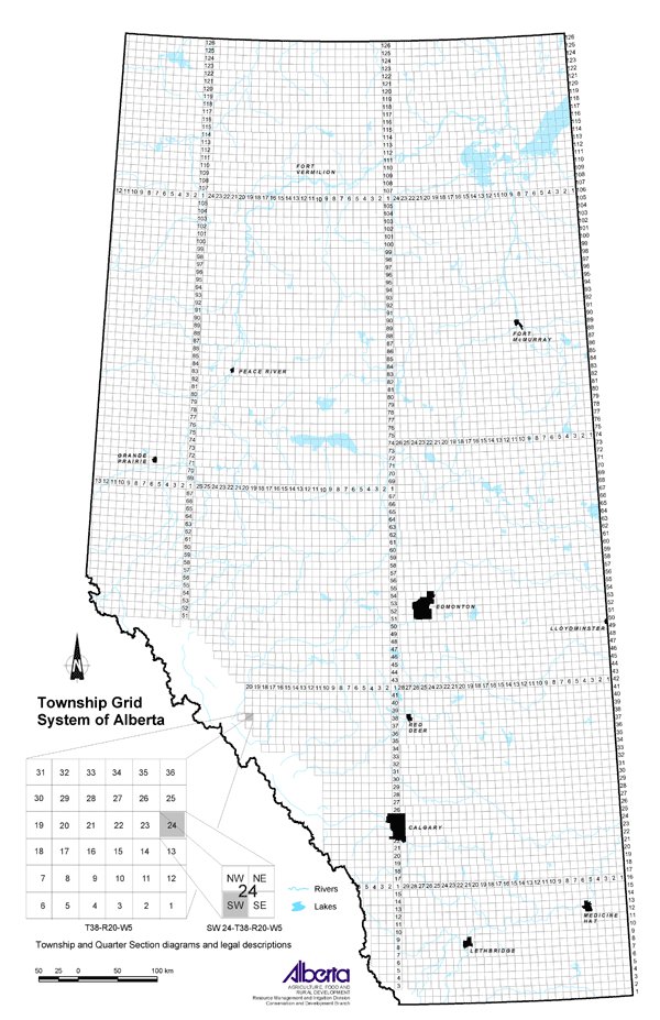 lab fill in manual public land survey system section chart for section township range pdf