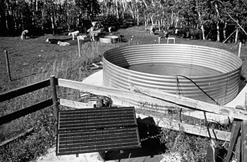 Figure 8. Solar-powered well system