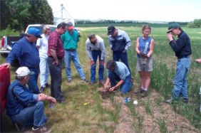 Demonstration to producers