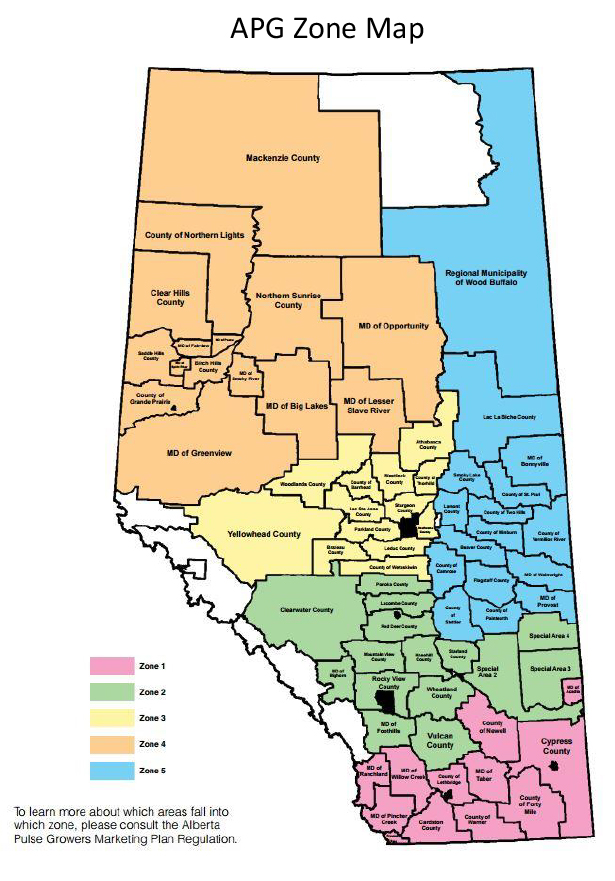 APG Zone Map